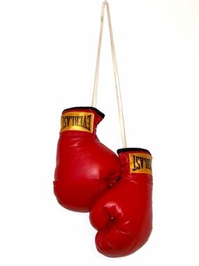 VTG Everlast Red Mini Boxing Gloves Pendant
